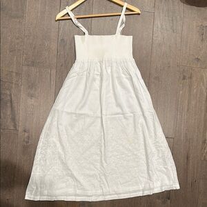 DKNY White Strappy Dress